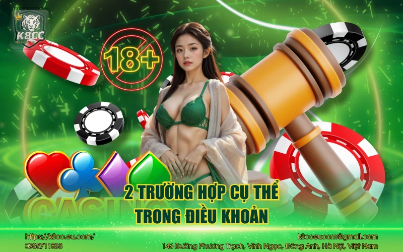 2 trường hợp cụ thể trong điều khoản