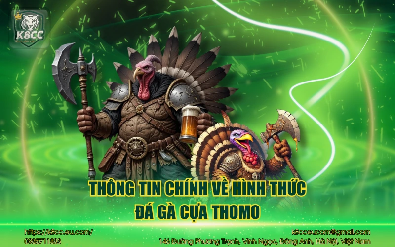 Thông tin chính về hình thức đá gà thomo