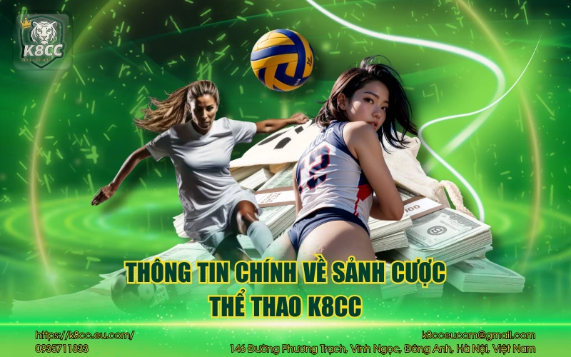 Thông tin chính về sảnh cược thể thao K8CC