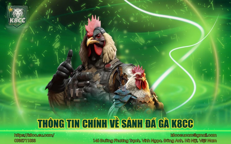 Thông tin chính về sảnh đá gà K8CC