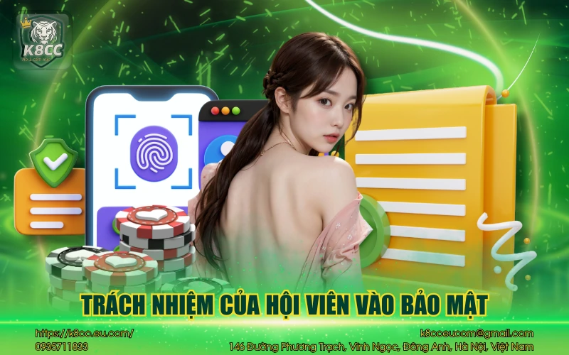 Trách nhiệm của hội viên vào bảo mật
